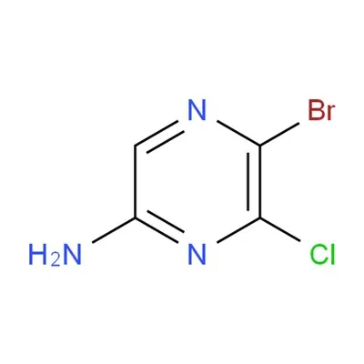 5-BROMO-6-CHLOROPYRAZYNA-2-AMINA C4H3BrClN3