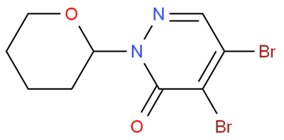 4,5-dibromo-2-(tetrahydro-2H-piran-2-yl)-3(2H)-pirydazynon CAS 902749-93-3