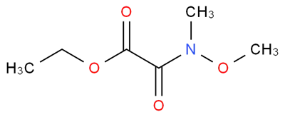 2-(N-metoksy-N-metyloamino)-2-oksooctan etylu CAS 139507-52-1