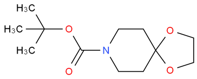 Tert-butylu 1,4-dioksa-8-azaspiro[4.5]dekan-8-karboksylan CAS 123387-51-9
