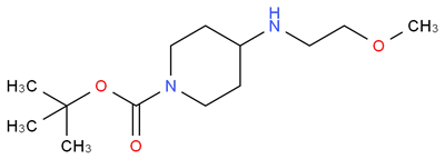4-((2-metoksyetylo)amino)piperydyny-1-karboksylan tert-butylu CAS 710972-40-0